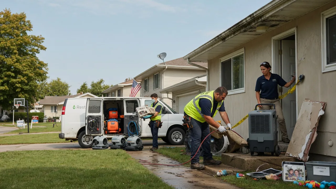 Water Damage Restoration in Blacksville, WV near me